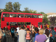 Double Decker Bus Rental Los Angeles CA